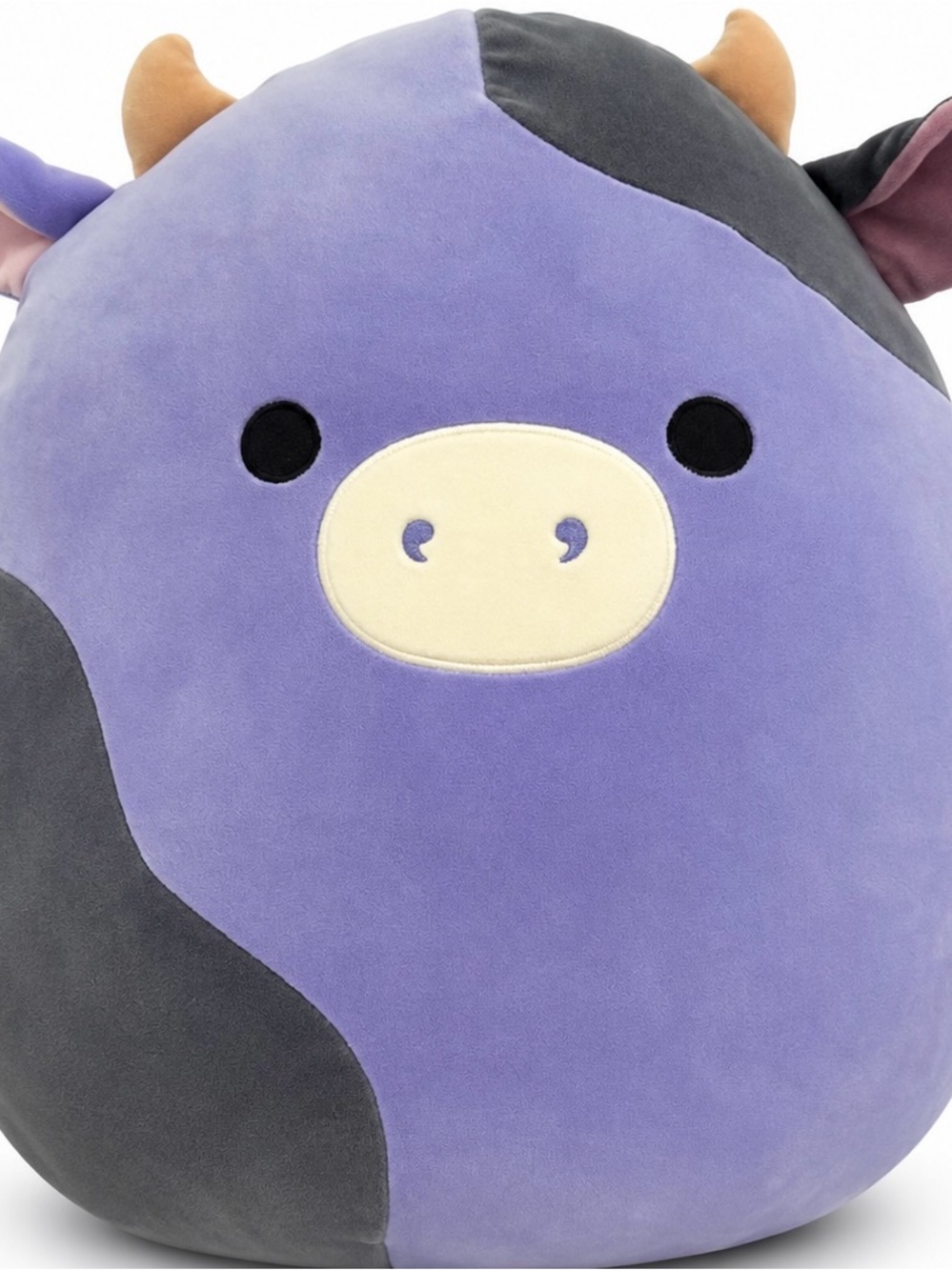 🐮 SQUISHMALLOWS 24” SUPER HTF! INGRED PURPLE COW! HARD TO FIND!!